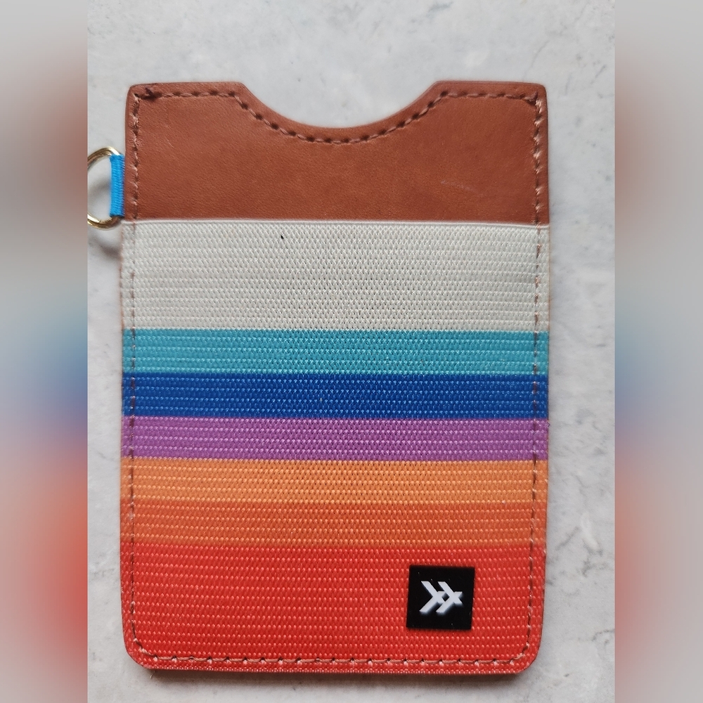 Threads Horizon Vertical Leather Wallet